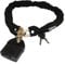 Marko Heavy Duty Motorcycle Bike Lock Motorbike Chain & Padlock Hardened Steel 8mm x 900mm