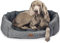 Nobby 70755 Komfortbett oval Josi, braun, 65 x 57 x 22 cm