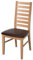 KEHO Esszimmerstühle 6er Set (CH02) - bis 150kg - Aus massivem Buchenholz - Stühle Esszimmer - Fertig montiert (Natur - Braun)