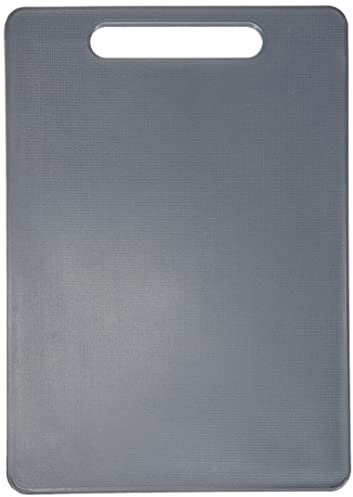 Kesper | Schneidebrett, Material: Kunststoff (PE), Maße: 34 x 24 x 0,4 cm, Farbe: Grau | 30484