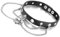 Cupimatch Jewellery Fashion Frauen Herren Cool Punk Gothic Totenkopf Charm Leder Halsband Choker Halskette
