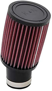 K&N Universal Clamp-On Air Filter: High Performance, Premium, Washable, Replacement Engine Filter: Flange Diameter: 3.5 In, Filter Height: 8.5 In, Flange Length: 0.625 In, Shape: Round, RU-1785