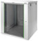 DIGITUS Netzwerkschrank - 19 Zoll Rack - 16HE - Wandmontage - 600mm Tiefe - Traglast 60kg - Dynamic Basic Serie - Grau