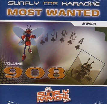 Sunfly Karaoke Most Wanted Volume 908 (CD+G)