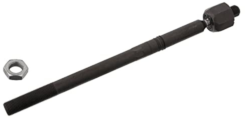 febi bilstein 34160 Inner Tie Rod without tie rod end, with nut, pack of one