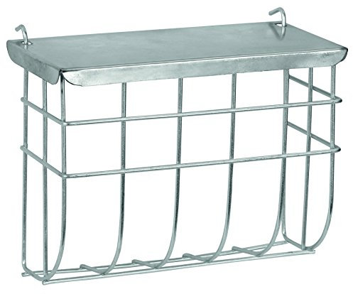 Kerbl Pet Râtelier à Foin pour Rongeur avec Couvercle, 25x9x17cm