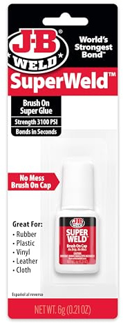 SuperWeld Super Brush-On Glue, 6-grams 33106