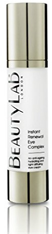 BEAUTYLAB Instant Renewal Eye Complex 15ml – Anti-Ageing Eye Cream with Hyaluronic Acid, Peptides & Collagen – Reduces Dark Circles, Puffiness & Fine Lines