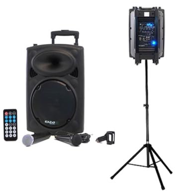 PORT10VHF-BT Système karaoké Mobile 500W + Pied