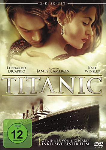 Titanic,2 DVDs: Ausgezeichnet mit 11 Oscars 1998 u. a. für den besten Film, Beste Regie, Beste Kamera, Beste Filmmusik u. 4 Golden Globes 1998 u. a. ... Film, Beste Regie und Beste Filmmusik.USA