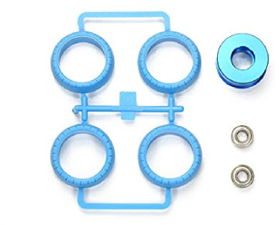Tamiya 300054473 Wr02 Aluminium Wheelie Bar/Roller Set