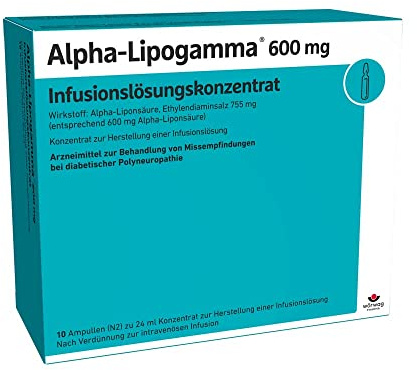 ALPHA LIPOGAMMA 600 Inf.Lsg.Konzentrat Inf.-Lsg. 10X24 ml