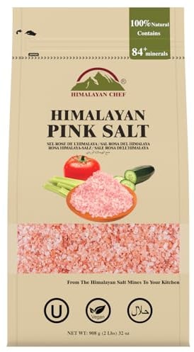 Himalayan Chef Pink Coarse Salt, 2 Pound