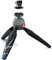 Manfrotto PIXI Xtreme - Mini trípode con Cabezal para cámaras Gopro (MKPIXIEX-BK), Color Negro Manfrotto con Adaptador GoPro
