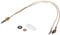 Thermoelement Original DOMETIC 407144377 350mm mit eckigem Stecker auch für CRAMER Gaskochmulde Einbaukocher Gasherd EK2000 CE99DF CE06 CE99-DF DF VF CE99 K-804X436-DF CE08 MOKOMBI860 Mini uvm