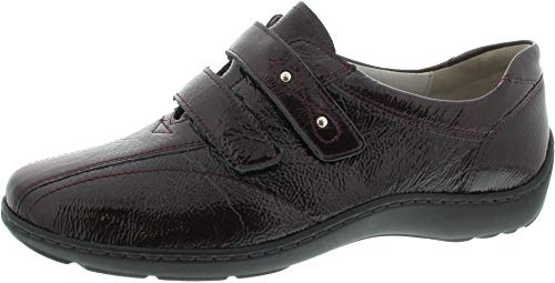 Waldlaufer Stone Womens Shoes 5.5 UK Burgundy