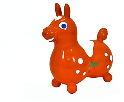 GYMNIC 7001 Rody Horse Ride on, Orange by Gymnic