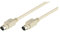 Wentronic 50555 - Câble de connexion (connecteur Mâle PS/2 vers connecteur Mâle PS/2, 2 m), couleur gris