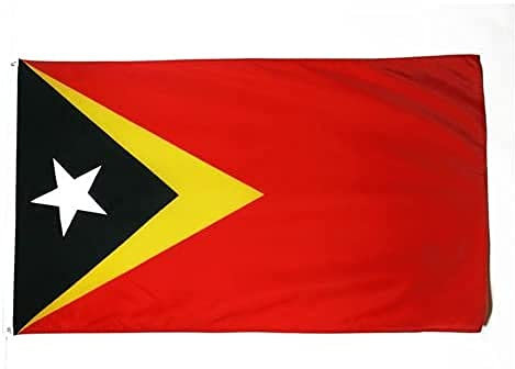 BANDERA de TIMOR ORIENTAL 150x90cm - BANDERA TIMORENSE 90 x 150 cm - AZ FLAG