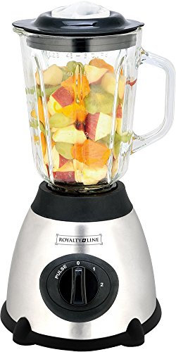 Royalty Line RL-SME600 Mixerkrug mit 2 Geschwindigkeiten (Silber)