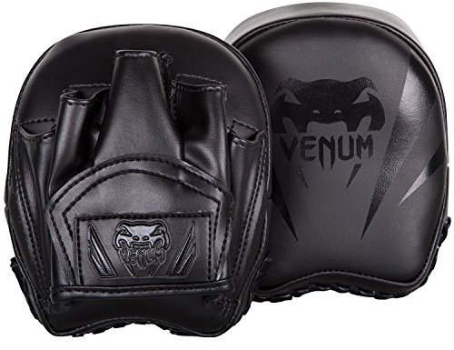 Venum Herren Punch Mitts Elite Mini-Boxhandschuhe, Schwarz, Einheitsgröße