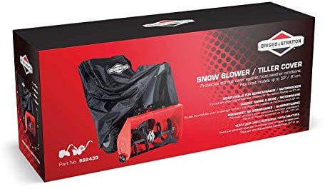 Briggs & Stratton 992430 spazzaneve/Tiller cover, nero