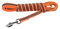 IDC Color & Gray gumierte Leine, 20 mm x 5 m mit Schlaufe, Orange-Grau