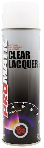 Promatic Clear Lacquer 500ml Aerosol