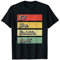 Eat Sleep Badminton Repeat Funny Badminton Retro Vintage T-Shirt