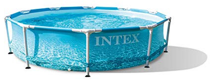 10Ft x 30In Beachside Metal Frame Pool Set
