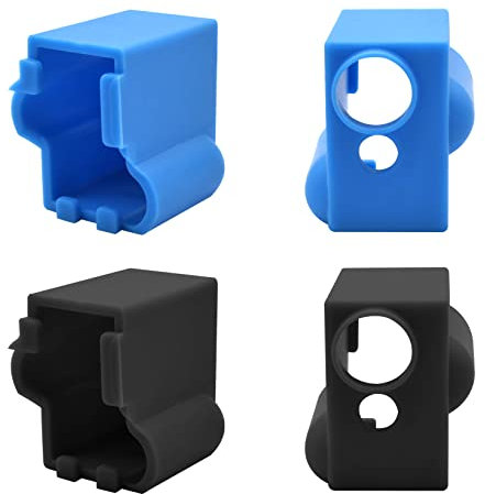 3DPLady | 3D Drucker 4x Volcano Heatblock Silikon Socken (Heizblock Schutz) passend für z.b Artillery Sidewinder X1 /X2 /Genius Pro/Anycubic Vyper/Kobra Plus/Kobra Max