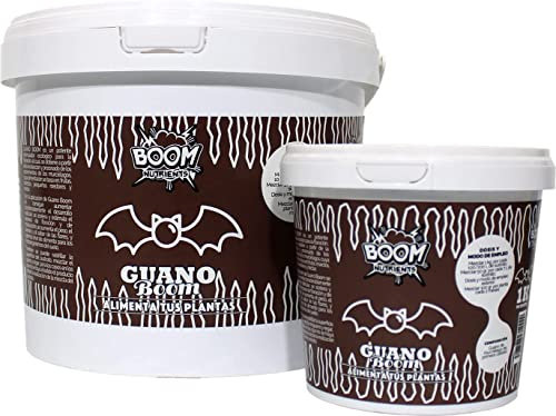 Boom Nutrients | Fertilizante Guano/Guano en Polvo/Abono Ecológico | Guano Boom… (1 kg)