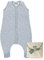 molis&co - Baby Schlafsack mit Füßen 0.5 TOG - Sommerschlafsack für Jungen - Kinder Babyschlafsack mit Beinen - 100% Baumwolle (Oeko-TEX 100), Premium Qualität - Blue Garden (80 cm)