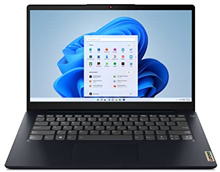 Lenovo Ideapad 3 14 14.0 Laptop, 14.0 FHD (1920 x 1080) Display, AMD Ryzen 5 5500U, 8GB DDR4 RAM, 256 SSD Storage, AMD Radeon 7 Graphics, Windows 11 Home, 82KT00GVUS, Abyss Blue