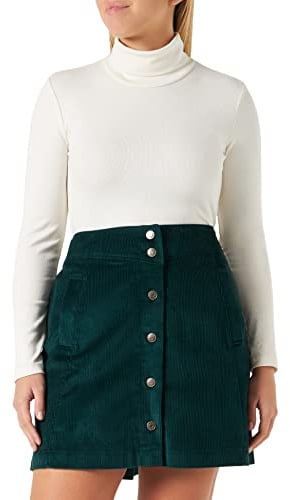 Naf Naf Elodie J1 Jupe, Dark Green, 44 Femme