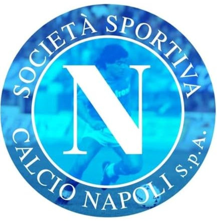 Cialda in Ostia per Decorazioni e Torte a tema Scudetto del Napoli in Dischi Commestibili Cake Design (MOD. 5)
