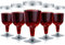 LATERN 30Pcs Plastic Wine Glasses, 170ml Silver Wine Tasting Glasses Reusable Stemmed Party Wine Cups for Drinks Whiskey Champagne Beer Cocktail Martini (13.4 x 6.5cm)