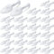Honeydak 20 Pairs Plastic Shoe Tree Stretcher Sneaker Form Insert Adjustable Boot Shaper Holder Bulk, White, Size 5.5-11