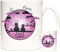 KAZMUGZ CAT Design Gift Mug.Two cats on a mug. Gift for people who keep cats. Feline cat coffee mug, cat tea mug, cat pressie