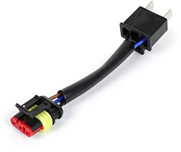 BGM Kabel Adapter Kit Scheinwerferumrüstung H4 auf original PIAGGIO LED Scheinwerfer kompatibel für Vespa Primavera, Sprint, GTS 125-300, 2014-2018