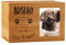 ukgiftstoreonline Personalised Wooden Dog Memorial Cremation Urn with Photo Heaven Quote