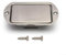 Gitarren-Tonabnehmer Batteriebox mit Edelstahl, E-Gitarre Akku Haltebox Abdeckung 9V Fach für Bass Active Pickup, B