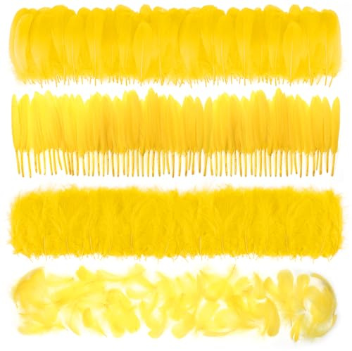 MWOOT Federn zum Basteln (Yellow)