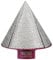 QUEFORET Broca de Chaflán de Diamante 50mm x M14 - Fresa para Biselar Amolar Recortar Agujeros en Cerámica Porcelánico Azulejos Mármol Granito