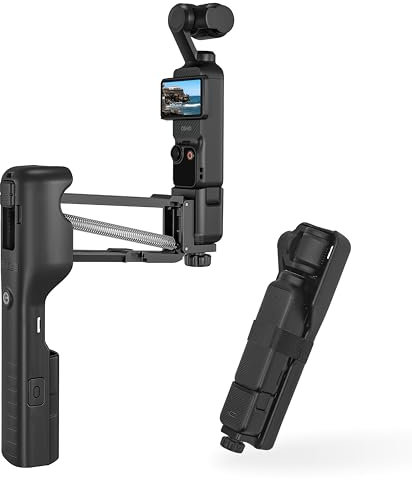 STARTRC OSMO Pocket 3 Handheld Stabilizer, Mini Z-Axis Anti-Shake Handle Grip Holder Storage Protective Case for DJI Osmo Pocket 3 Creator Combo Accessories for Camera Vlog Live Shooting Video