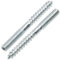 AERZETIX - C75862 - Lot de 12 Vis à double filetage M6x60 mm - goujon patte à vis - en acier