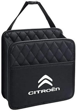 NiuBBao Aufbewahrungstasche mit Mehreren Taschen für Autositzlehnen für Citroen 2 CV Acadiane AMI AMI Electric AX Axel Berlingo BX C-Crosser C-Elysee C-Zero Autositzlehnen-Organizer