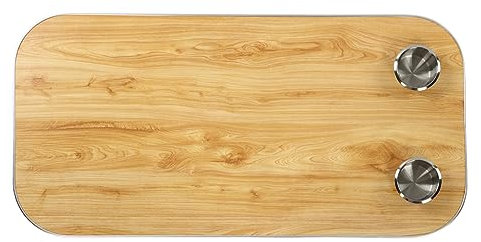 aqxreight Boat Table Top Wood Cup Holders Removable Panel for Caravan RV Marine Rectangle (Yellow)