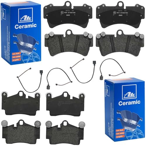 ATE CERAMIC Bremsbeläge vorne + hinten für Q7 Cayenne