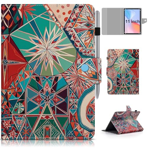 KATUMO Funda universal para todas las tabletas de 11 pulgadas, funda para Blackview/Fullant/SEBBE/DOOGEE/OUKITEL/Lville/TUOHAITIME/XGODY/HotLight/UMIDIGI/JJGJ/JIKOCXN/FECLYDET/COLORROOM/HiGrace Tablet